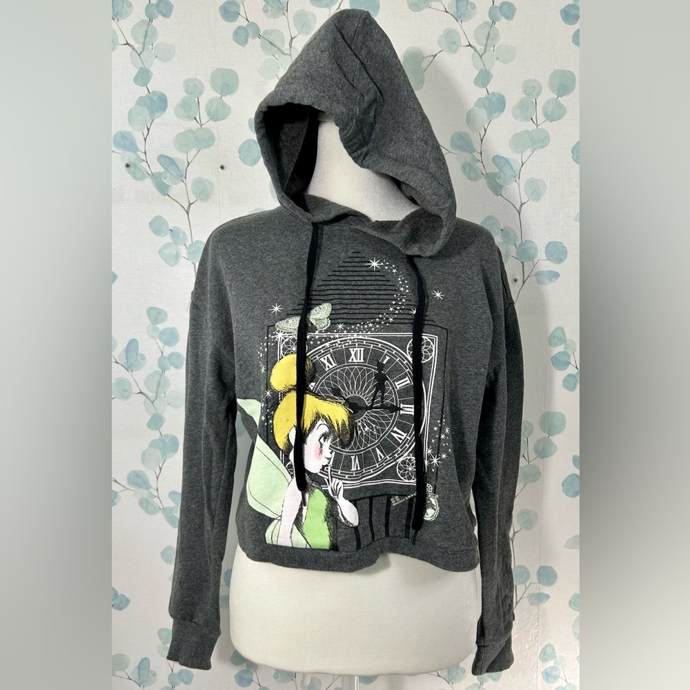 Tinker Bell Cropped Hoodie